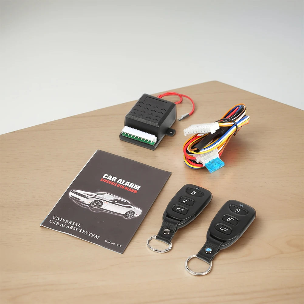 Système de verrouillage centralisé à distance pour voiture 401/T102 – Alarme antivol universelle sans écran, ouverture sans clé