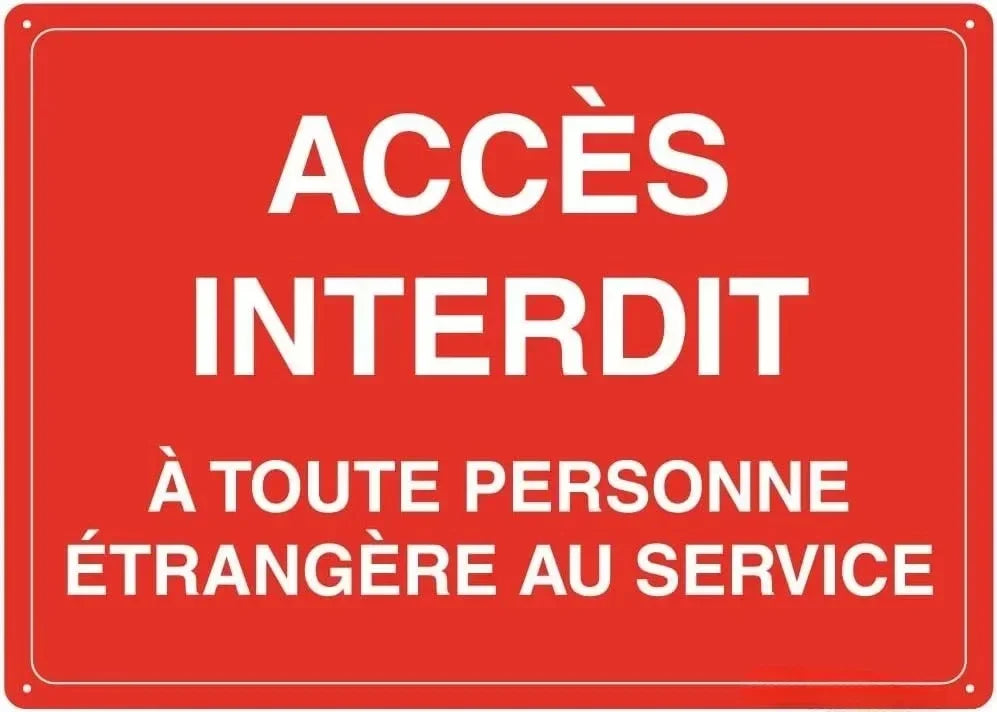 Panneau Aluminium Sécurité “Alarme Vidéo – Propriété Privée, Défense d’Entrer” – Plaque Rétro pour Parking et Zones Protégées