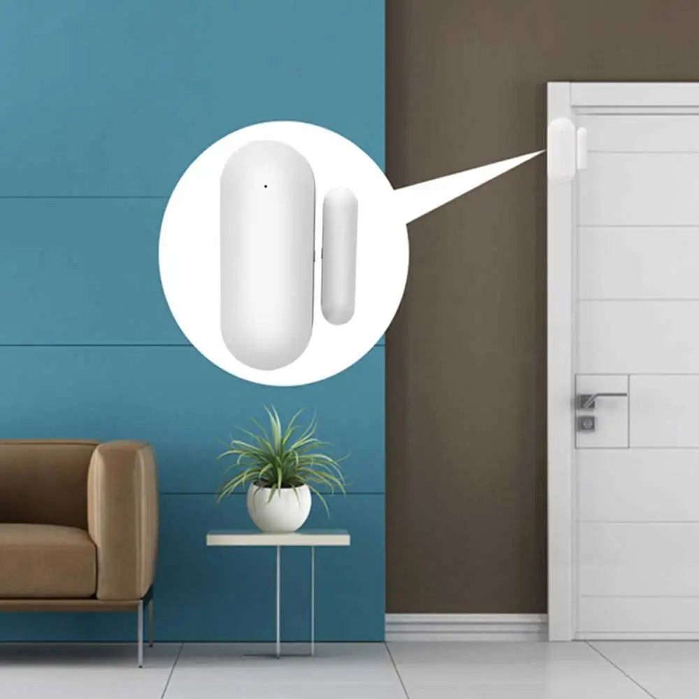 Capteur d'Ouverture Sans Fil PGST 433 MHz – Detector de puerta y ventana para sistema de alarma de casa