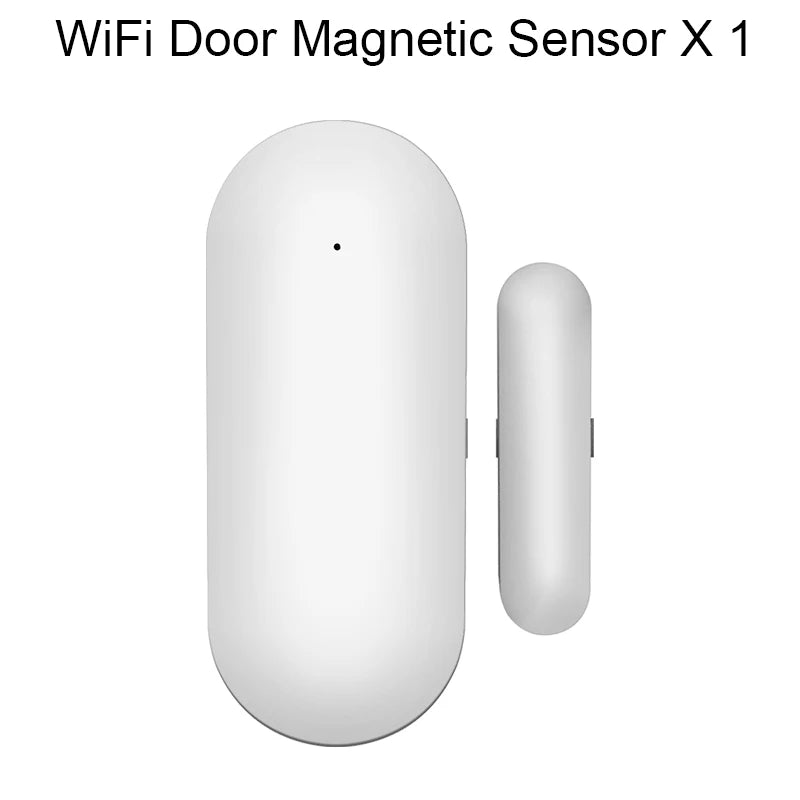 Captador de apertura magnético WiFi PGST Tuya 2.4G – Detector de puerta y ventana conectado para el sistema de alarma de la casa