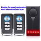 Elecpow Alarme Antivol Sans Fil 108 dB pour Voiture et Camping-Car – Détecteur de Vibration avec Télécommande et Alerte Sonore & Lumineuse