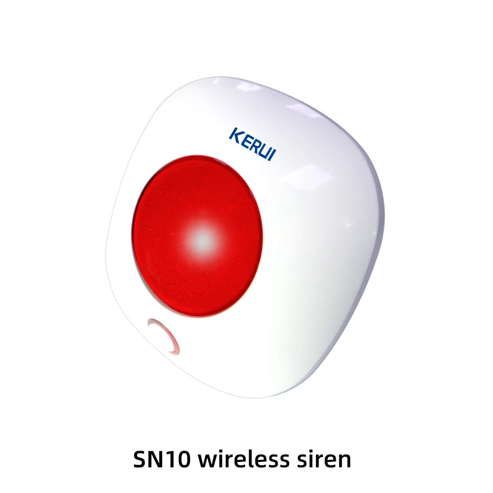 KERUI G70 – Sistema de alarma Maison Connecté 4G y WiFi con pantalla táctil de 7 pulgadas, aplicación Tuya y Captores Sans Fil