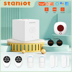 Staniot SecCube 3 H320 WiFi – Système d’Alarme Maison Tuya avec Sirène Intégrée, RFID et Contrôle par Application