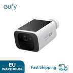 Solarüberwachungskamera eufy S220 SoloCam 2K – Außenkamera ohne Filter, kontinuierliche Autonomie, intelligente Erkennung und bidirektionales Audio