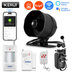 KERUI – Sistema de alarma Maison Connecté WiFi Tuya con Sirène 120 dB, Captores de movimiento y apertura