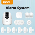 IMOU Sistema de alarma Maison WiFi Zigbee 3.0 – Captores de movimiento y apertura con Sirène, aplicación de notificaciones y compatibilidad con Alexa