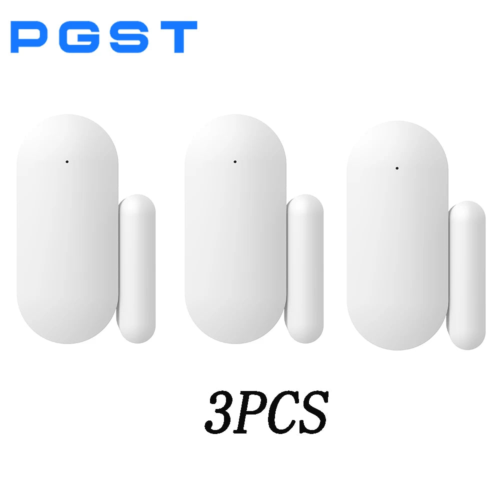 Capteur d'Ouverture Sans Fil PGST 433 MHz – Detector de puerta y ventana para sistema de alarma de casa