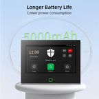 Staniot SecPanel 7 Pro - Sistema de alarma doméstico 4G y WiFi con pantalla táctil de 7”, tecnología LoRa Longue Portée 500 m, kit de seguridad conectado Tuya 