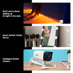 Mini detector de movimiento Zigbee PIR - Captador infrarrojo compacto Compatible con Alexa, Google Home y Zigbee2MQTT (Passera requerida)