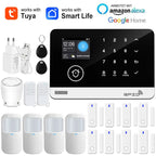 Earykong ER-G03 - Sistema de alarma Maison Connecté Tuya WiFi &amp; GSM, Clavier Tactile, RFID, Écran Couleur, Seguridad Sans Fil Anti-Intrusion