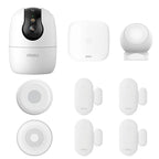 IMOU Sistema de alarma WiFi Zigbee 3.0 – Detectores de movimiento y apertura con la aplicación Sirène y notificaciones, compatible con Alexa