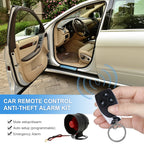 MOJOYCE Alarme Voiture Universelle avec Télécommande – Système Antivol, Verrouillage Centralisé et Entrée Sans Clé