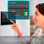 KERUI G70 – Central de Alarma Casa Conectada 4G LTE / WiFi con Pantalla Táctil IPS 7", Compatible con Tuya, Alexa y Google Assistant 