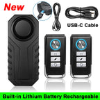 Alarme Antivol Étanche Elecpow 113 dB para Vélo, Moto et Trottinette Électrique – Detector de vibraciones con Télécommande Sans Fil 