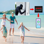 ACJ H501 - Sistema de alarma Maison Connecté WiFi + GSM 2G, Kit Seguridad Sans Fil 433 MHz con Captores y Control Tuya / Alexa 