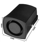 Mini Sirène 12V / 24V 120 dB “BiBi” – Avertisseur Sonore Compact pour Alarme Maison, Véhicule et Système de Sécurité