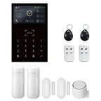 PGST A109F – Sistema de alarma Maison Connecté WiFi 2.4G y 4G, kit de seguridad Tuya Smart Life con detectores de movimiento y captadores de apertura