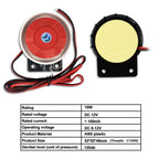 Mini Sirène Filaire 12V 120 dB pour Alarme Maison – Avertisseur Sonore Compact, Étanche et Puissant