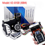 Sistema de inicio a distancia y botón Start/Stop universal para automóvil: kit de inicio automático con teléfono y control móvil