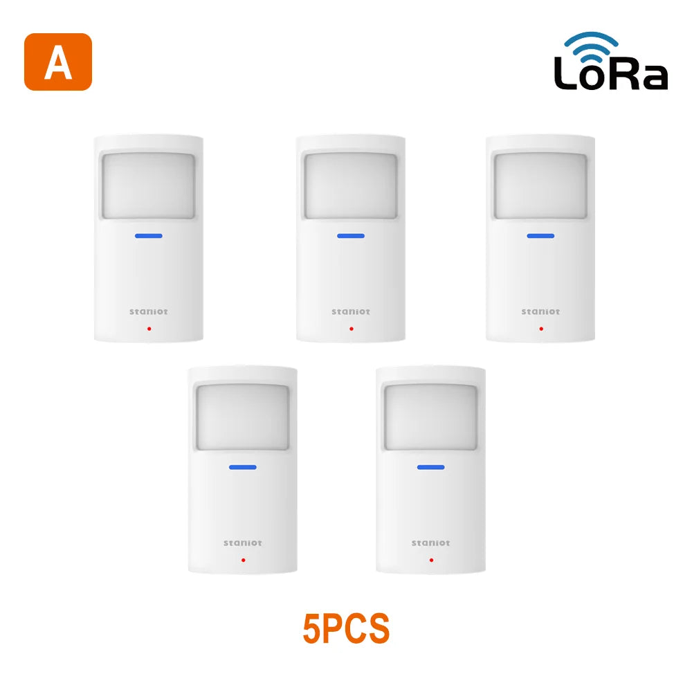Staniot SecPanel 7 Pro H700-4G-L – Système d’Alarme Maison LoRa WiFi + 4G avec Écran Tactile 7", Portée 500 m et Sirène 115 dB