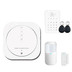 ZUIDID G13 – Sistema de alarma Maison Connecté Tuya WiFi &amp; GSM, Seguridad Sans Fil 433 MHz con Capteurs, Sirène y Control Vocal