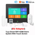 ONENUO 99FT – Sistema de alarma Maison Connecté Tuya WiFi &amp; GSM con pantalla táctil TFT, kit de seguridad sin filtro y sirena 90 dB